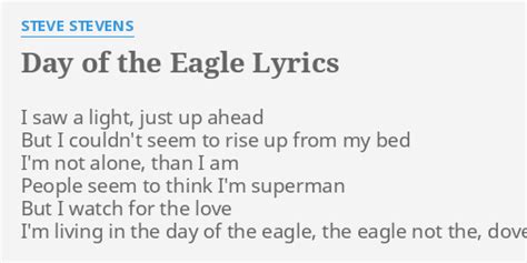 day of the eagle lyrics